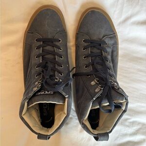 Sperry Men's Navy High-Top Sneakers